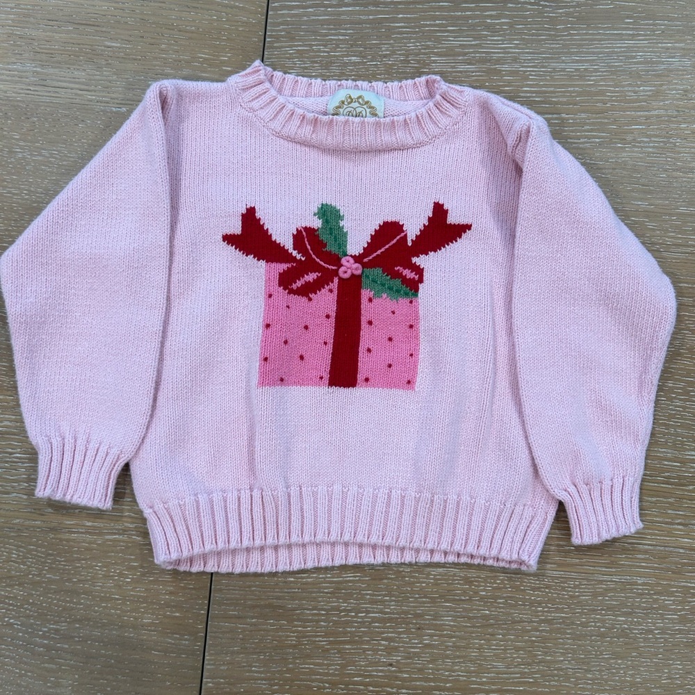 BEAUFORT BONNET COMPANY CHRISTMAS SWEATER SIZE 4T